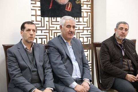 تصاویر/ جلسه مشترک استاندار و مسئولان استان آذربایجان شرقی با حضور آیت الله اعرافی