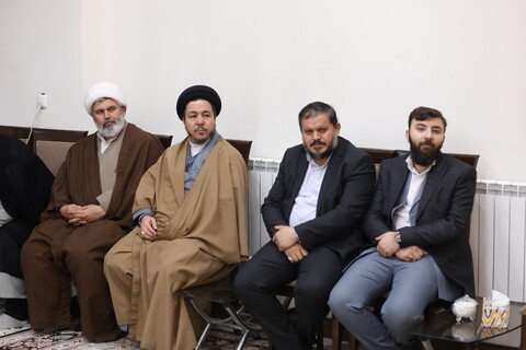 تصاویر/ جلسه مشترک استاندار و مسئولان استان آذربایجان شرقی با حضور آیت الله اعرافی