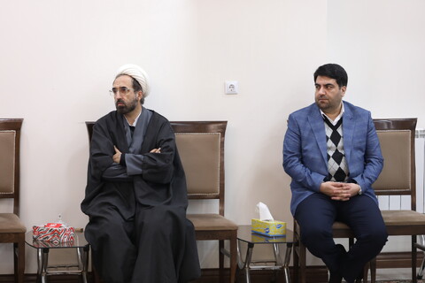 تصاویر/ جلسه مشترک استاندار و مسئولان استان آذربایجان شرقی با حضور آیت الله اعرافی