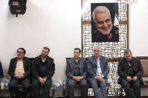 تصاویر/ جلسه مشترک استاندار و مسئولان استان آذربایجان شرقی با حضور آیت الله اعرافی