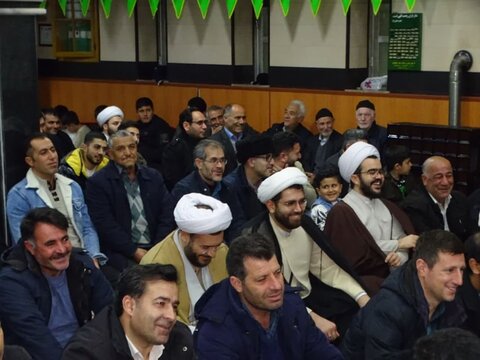 تصاویر/ جشن نیمه شعبان در مسجد جامع چهاربرج