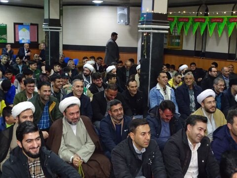 تصاویر/ جشن نیمه شعبان در مسجد جامع چهاربرج