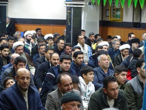 تصاویر/ جشن نیمه شعبان در مسجد جامع چهاربرج