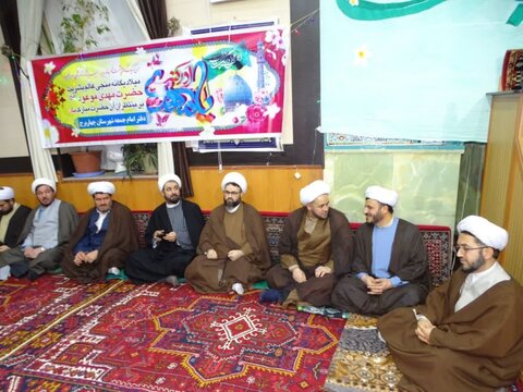 تصاویر/ جشن نیمه شعبان در مسجد جامع چهاربرج