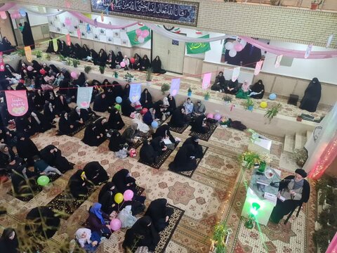 تصاویر/ مراسم احیای شب نیمه شعبان در مدرسه علمیه ریحانة‌الرسول ارومیه