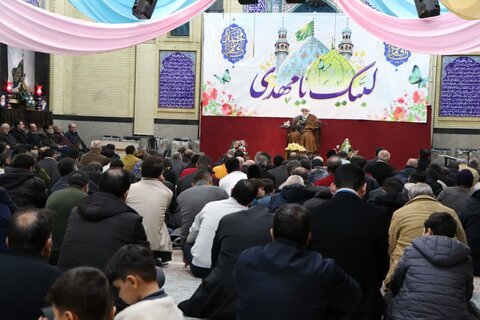 تصاویر/ مراسم جشن امام زمان (عج) و احیای شب نیمه شعبان در مسجد جنرال ارومیه