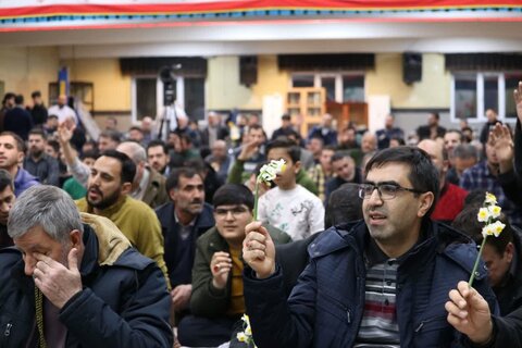 تصاویر/ مراسم جشن امام زمان (عج) و احیای شب نیمه شعبان در مسجد جنرال ارومیه