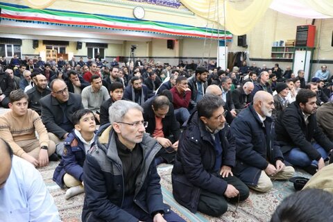 تصاویر/ مراسم جشن امام زمان (عج) و احیای شب نیمه شعبان در مسجد جنرال ارومیه