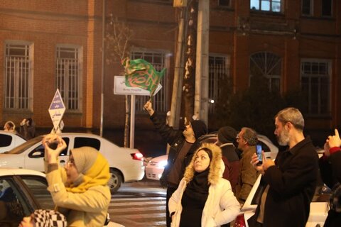 تصاویر/  حال و هوای شهر ارومیه در شب و روز میلاد امام زمان (عج)