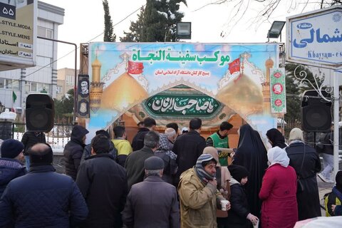 تصاویر/  حال و هوای شهر ارومیه در شب و روز میلاد امام زمان (عج)