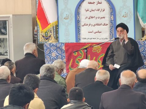 تصاویر/  تصاویر/آیین عبادی سیاسی نماز جمعه چایپاره