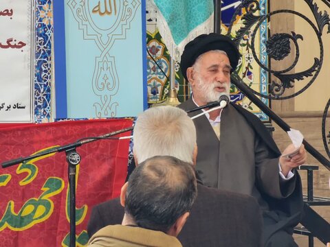 تصاویر/  تصاویر/آیین عبادی سیاسی نماز جمعه چایپاره