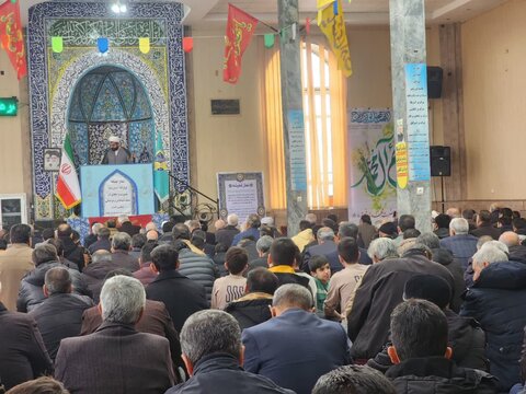 تصاویر/  تصاویر/آیین عبادی سیاسی نماز جمعه چایپاره