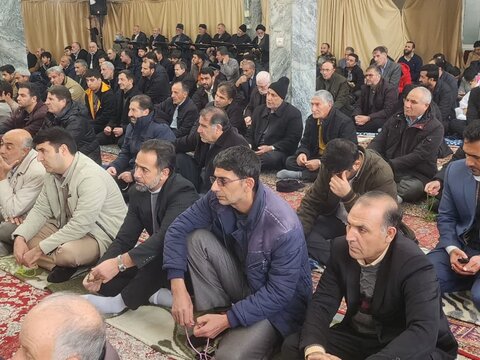 تصاویر/  تصاویر/آیین عبادی سیاسی نماز جمعه چایپاره