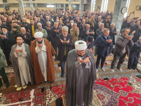 تصاویر/  تصاویر/آیین عبادی سیاسی نماز جمعه چایپاره