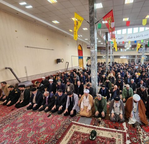 تصاویر/  تصاویر/آیین عبادی سیاسی نماز جمعه چایپاره