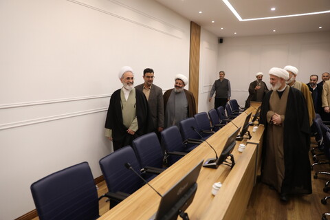 افتتاح سالن کنفرانس شهید آل هاشم در مدیریت حوزه علمیه آذربایجان شرقی