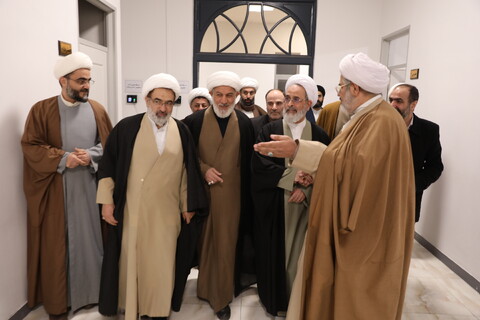 افتتاح سالن کنفرانس شهید آل هاشم در مدیریت حوزه علمیه آذربایجان شرقی