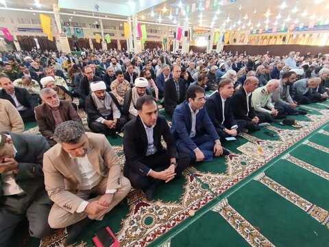 نمازجمعه امروز بندر بوشهر به روایت تصاویر