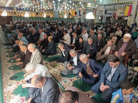 نمازجمعه امروز بندر بوشهر به روایت تصاویر