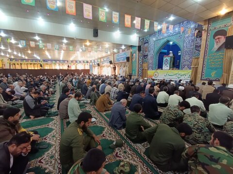 نمازجمعه امروز بندر بوشهر به روایت تصاویر