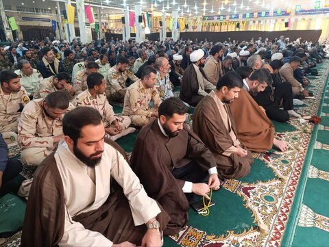 نمازجمعه امروز بندر بوشهر به روایت تصاویر