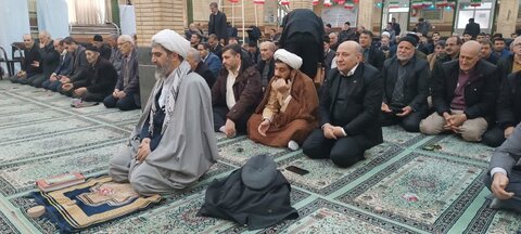 تصاویر/ اقامه نماز جمعه شهرستان شوط