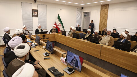 تصاویر/ تقدیر از نفرات برتر المپیاد علمی حوزه علمیه آذربایجان شرقی با حضور آیت الله اعرافی