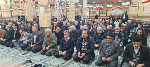 تصاویر/ اقامه نماز جمعه شهرستان شوط