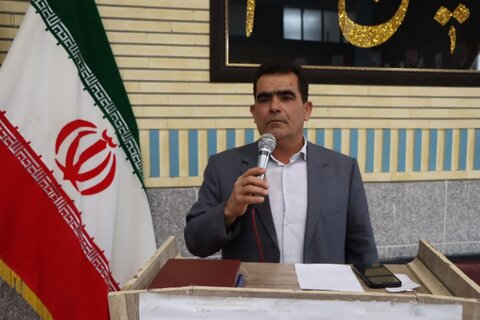 تصاویر/ آیین عبادی سیاسی نماز جمعه نوشین شهر