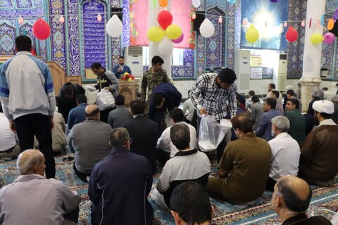 نماز جمعه خارگ به روایت تصویر