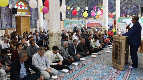 نماز جمعه خارگ به روایت تصویر