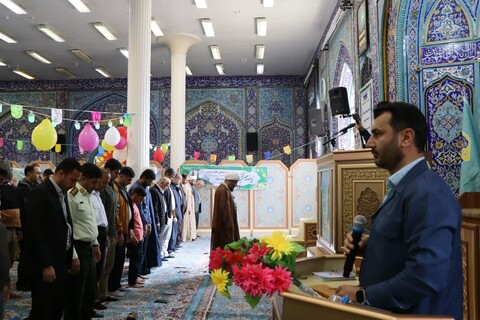 نماز جمعه خارگ به روایت تصویر