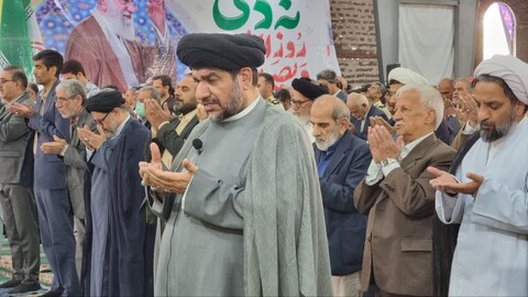 نماز جمعه گناوه به روایت تصویر