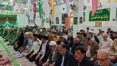 نماز جمعه بندرریگ به روایت تصویر