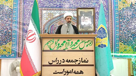 نماز جمعه بندرریگ به روایت تصویر