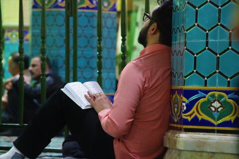 تصاویر/ گوشه ای از مراسم یزدی ها در نیمه شعبان و دعا برای فرج