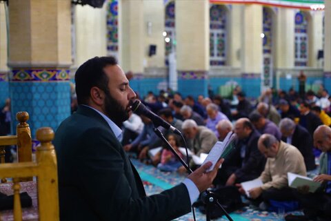 تصاویر/ گوشه ای از مراسم یزدی ها در نیمه شعبان و دعا برای فرج