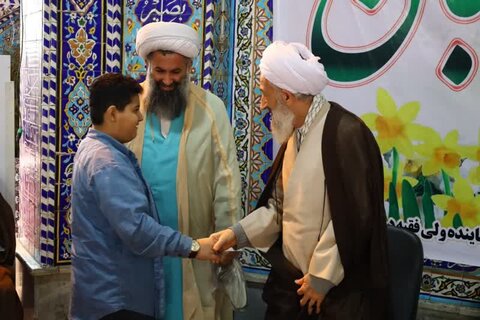 جشن نیمه شعبان و آئین عمامه گذاری در مصلی جمعه ساری