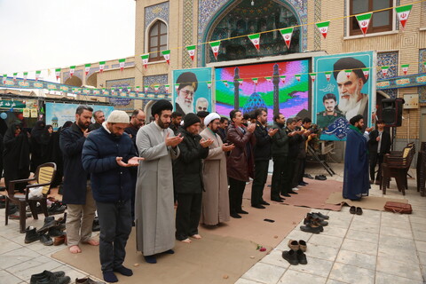 تصاویر/ خدمات رسانی موکب مرکز مدیریت حوزه های علمیه در میلاد امام زمان (عج)