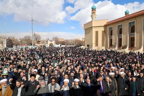 تصاویر/  تجمع حمایتی از بیانات حکیمانه و فوق راهبردی امام خامنه‌ای (مدظله‌العالی) در تبریز