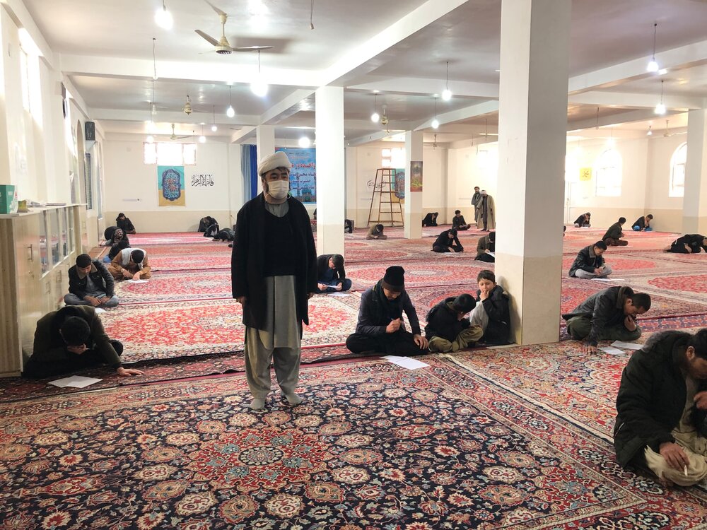 برگزاری مسابقه بزرگ کتابخوانی مهدوی در مدرسه علمیه اهل‌بیت جوزجان افغانستان