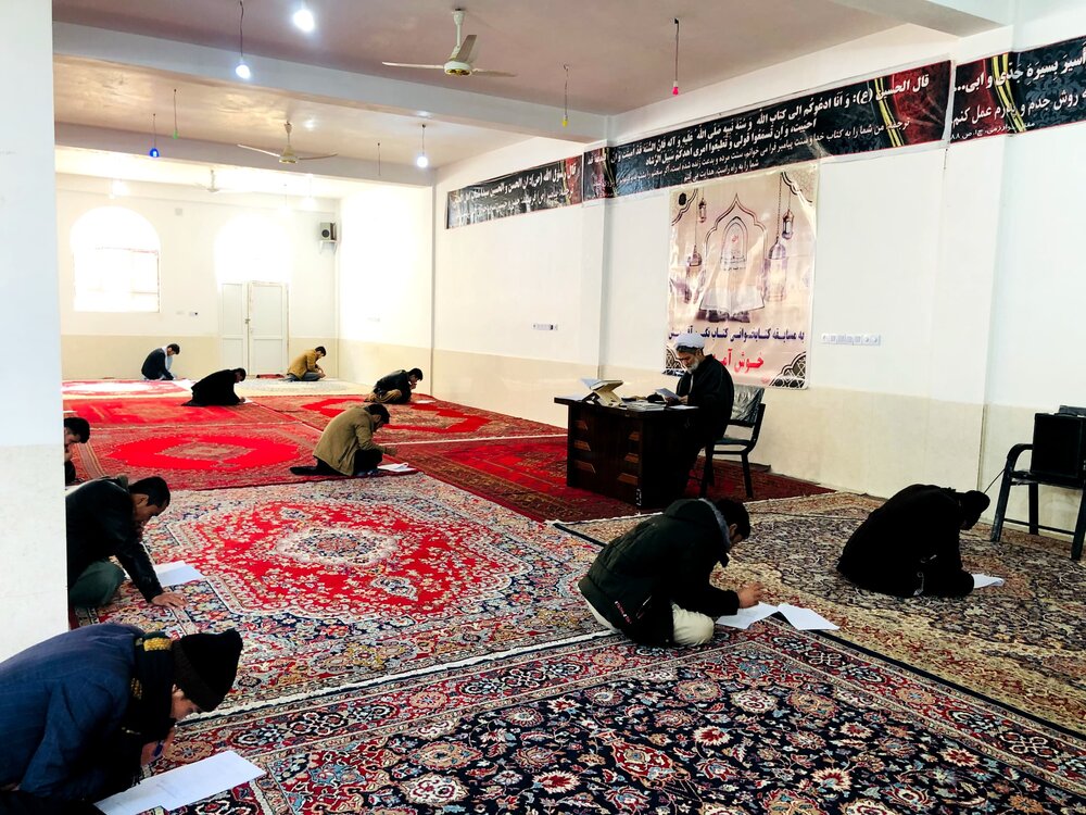 برگزاری مسابقه بزرگ کتابخوانی مهدوی در مدرسه علمیه اهل‌بیت جوزجان افغانستان