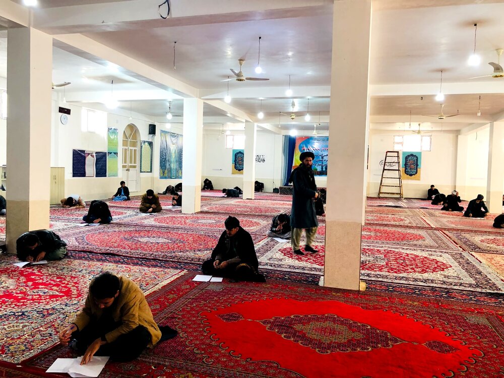 برگزاری مسابقه بزرگ کتابخوانی مهدوی در مدرسه علمیه اهل‌بیت جوزجان افغانستان