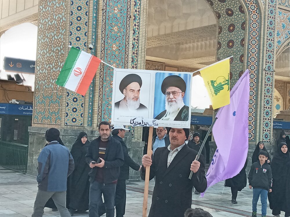 اجتماع عظیم منتظران در مشهد