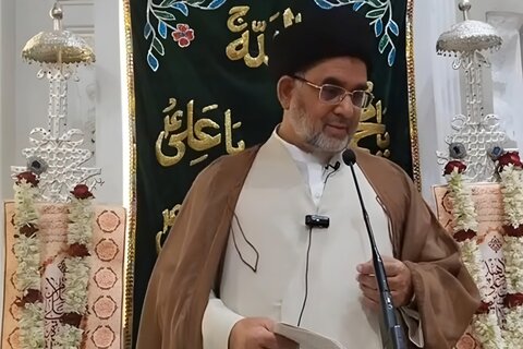 "ایگو اور جھوٹی انا" گھروں کو توڑ رہی ہے: مولانا سید احمد علی عابدی 