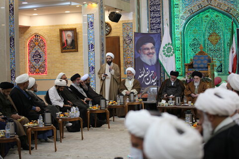 تصاویر| جلسه جامعه روحانیت شیراز به میزبانی بنیاد مهدویت فارس