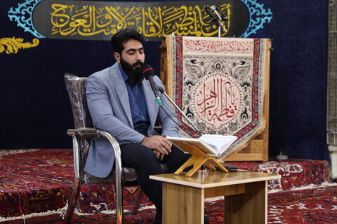 تصاویر/ مراسم عمامه گذاری طلاب حوزه علمیه بناب با حضور آیت الله اعرافی