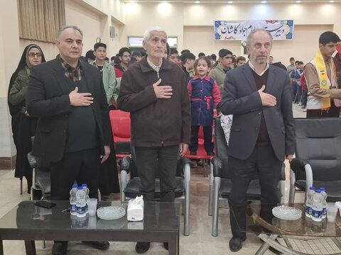 تصاویر/ جشن یاوران انقلاب اسلامی درآئینه انتظار مهدوی درکاشان