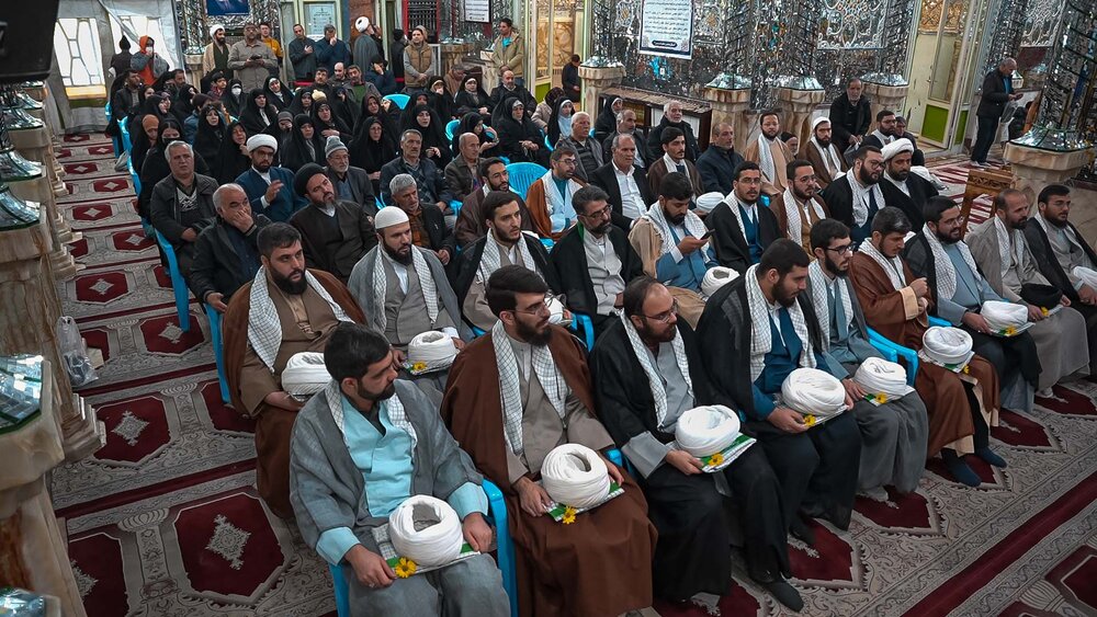 جشن تلبس طلاب استان البرز در امامزاده حسن کرج